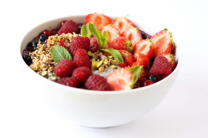 Bild von einem Obstsalat