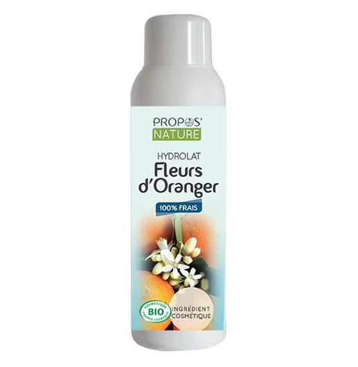 Bouteille eau florale Fleurs d'oranger Propos'Nature