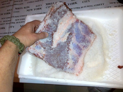 viandes salées