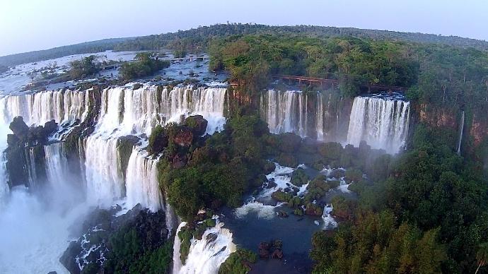 la région d’Iguaçu, au Sud du Brésil.