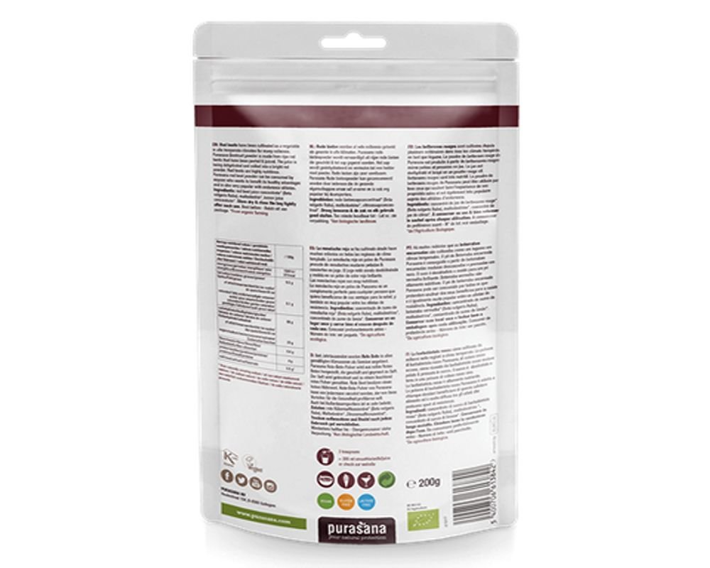 Poudre de betteraves rouges - bio