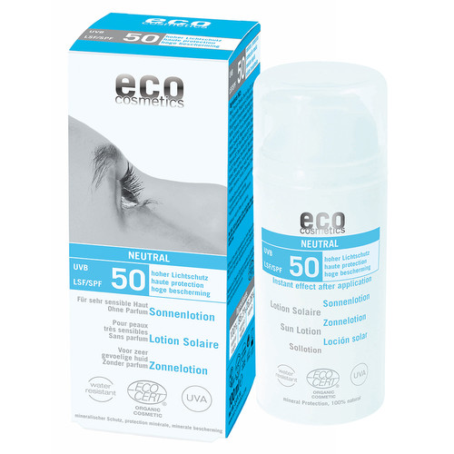 Sun lotion LSF 50 without perfume- organic