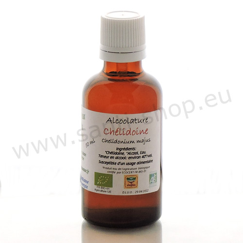 Chelidonium majus tinctuur - Stinkende gouwe - bio