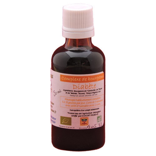 DIABETE - Complexe de bourgeons - bio