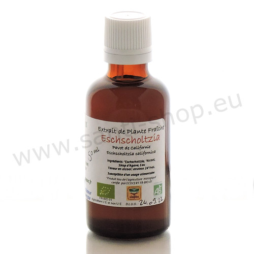 Eschscholtzia - California poppy mother tincture - organic
