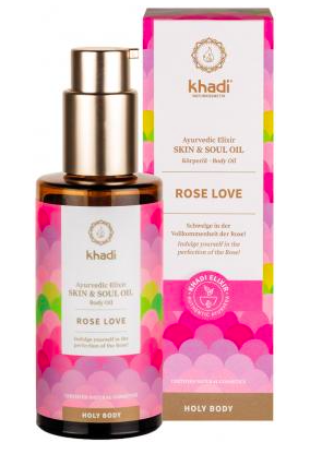Lichaamsolie "Rose Love" - Biologisch