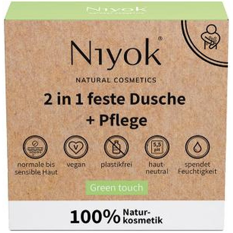 Soin-Douche Solide 2en1 - Green Touch - bio
