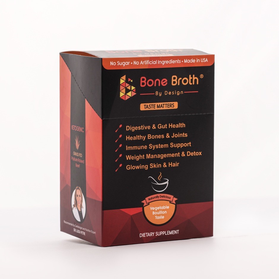Bone Broth Vegetable Flavor 10 packets