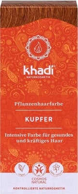 Pflanzliche Haarfarbe "Copper".