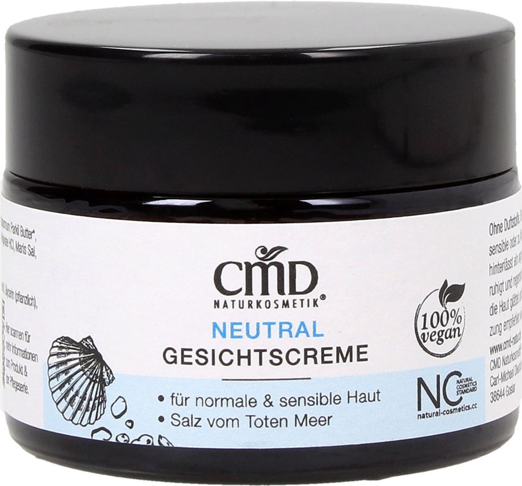 Neutrale Gesichtscreme - bio