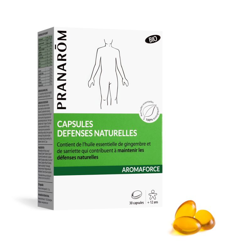 Organic natural defense capsules
