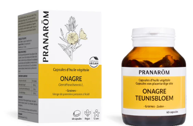 Capsules d'huile végétale d'onagre