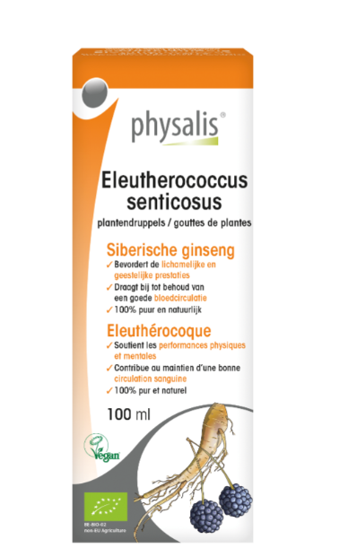 Physalis Bio Gouttes Eleutherococcus senticosus