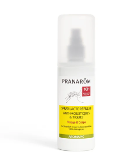 Spray lacté anti-moustiques et tiques
