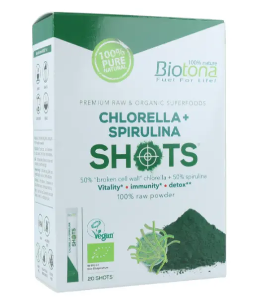Biotona bio Chlorella + Spiruline shots
