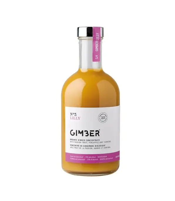 Gimber n°3 Lilly - concentré de gingembre bio 500 ML