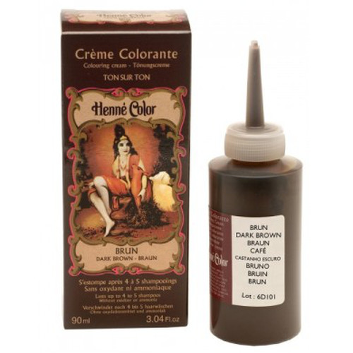 Verkleurende crème Bruin (Henna Color)