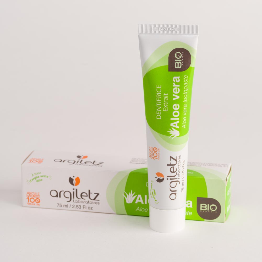 Bio-Aloe Vera Tonerde Zahnpasta