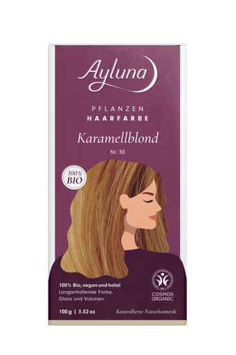 [AL014] Ayluna Pflanzen-Haarfarbe: Karamellblond
