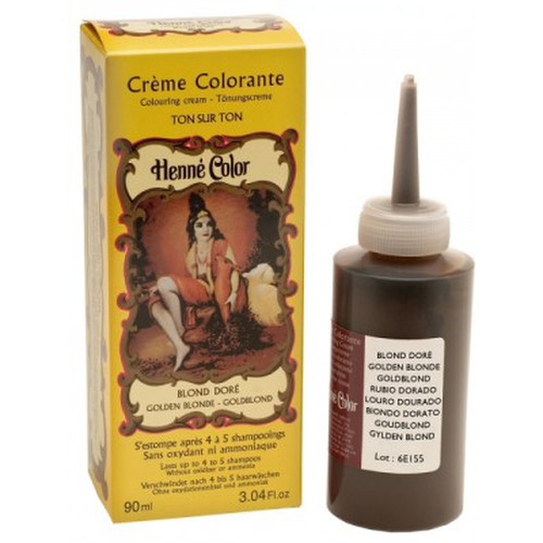 [NJ011] Crème colorante Blond doré (Henné Color)